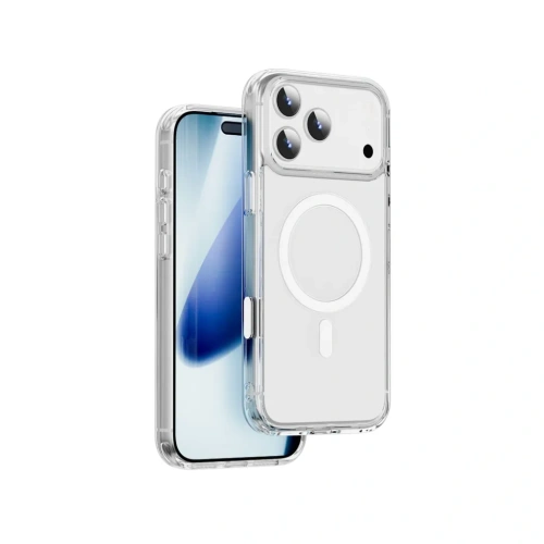 Чехол-накладка Wiwu Dinamic Pro Magsafe (MCC-102) для Apple iPhone 17 Pro Max пластиковый (прозрачный)