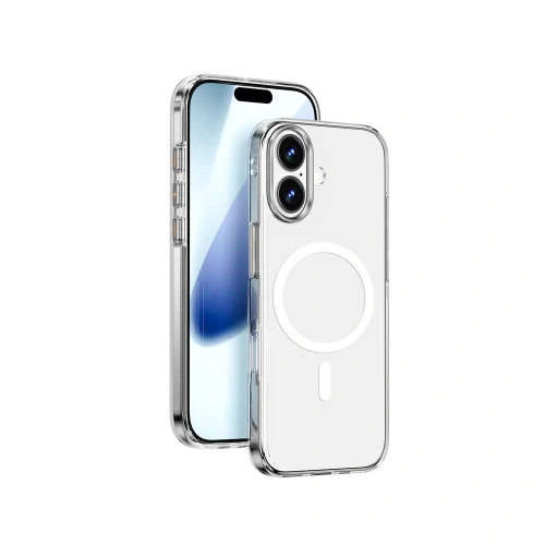 Чехол-накладка Wiwu Invisible Ultra Magsafe для Apple iPhone 17  пластиковый (прозрачный)
