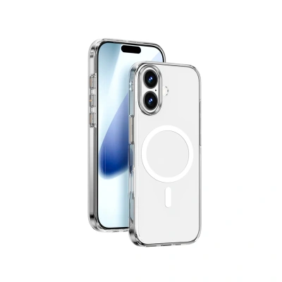 Чехол-накладка Wiwu Invisible Ultra Magsafe для Apple iPhone 17  пластиковый (прозрачный)