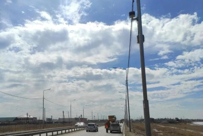 На трассе «Нам» в Якутске установили камеру видеоконтроля / ЯСИА   