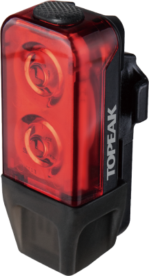 Фонарь для велосипеда задний габаритный Topeak TAILLUX 25 USB TMS097 (красный черный)