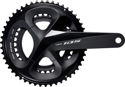 Система Shimano 105 FC-R7000 Hollowtech II (черный 172.5 мм с кареткой 53 / 39)