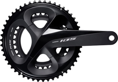 Система Shimano 105 FC-R7000 Hollowtech II (черный 172.5 мм с кареткой 53 / 39)
