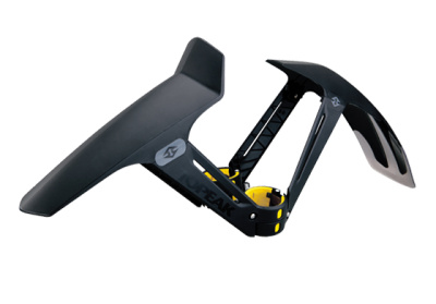 Крыло для велосипеда переднее Topeak DeFender XC1 26"-29" TC9625 (черный / серый)