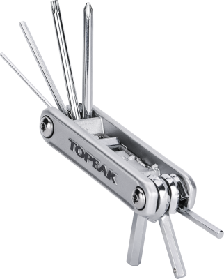 Компактный набор инструментов Topeak X-TOOL+ TT2572 (серебристый)