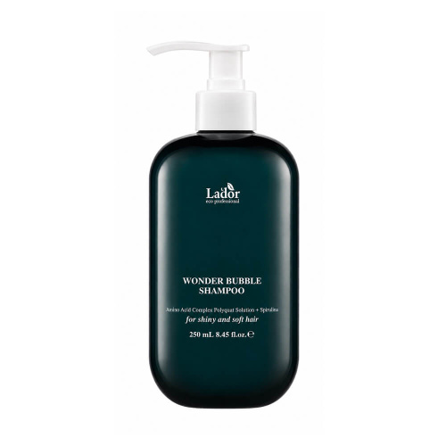 Увлажняющий шампунь для объёма и гладкости волос Lador Wonder Bubble Shampoo 250 мл