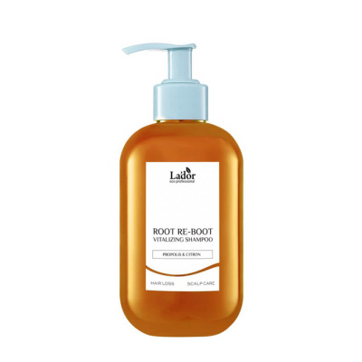 Шампунь для сухой кожи головы с прополисом Lador Root Re-Boot Vitalizing Shampoo Propolis & Citron 350 мл
