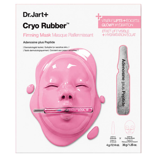 Гидрогелевая маска для упругости кожи Dr.Jart+ Cryo Rubber Firming Mask Adenosine Plus Peptide