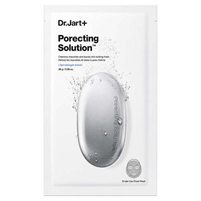 Кислородная тканевая маска для сужения пор Dr.Jart+ Porecting Solution