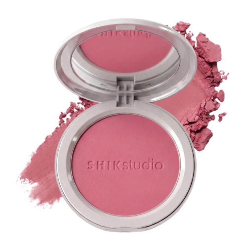 Компактные румяна с сатиновым финишем SHIKstudio Silk Glow Blush 02 Poem