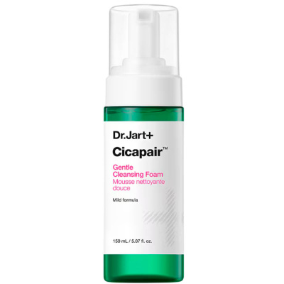 Очищающая пенка для чувствительной кожи с центеллой Dr.Jart+ Cicapair Gentle Cleansing Foam