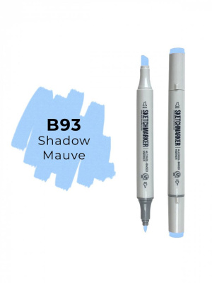 Маркер двухсторонний на спиртовой основе Sketchmarker Цвет Сиреневая тень