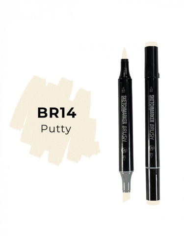 Маркер двухсторонний на спиртовой основе Sketchmarker Brush Цвет Шпатлевка