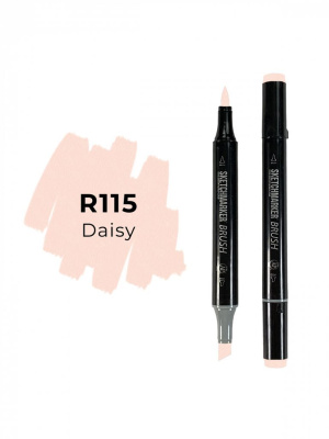 Маркер двухсторонний на спиртовой основе Sketchmarker Brush Цвет Маргаритка