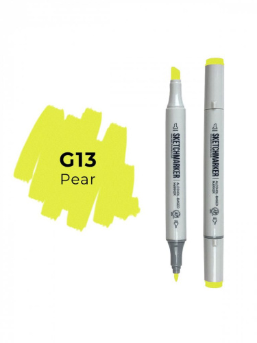 Маркер двухсторонний на спиртовой основе Sketchmarker Цвет Груша