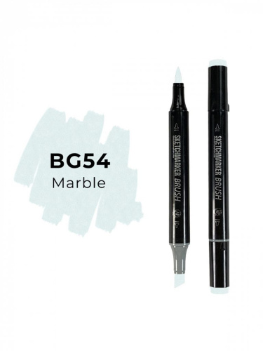 Маркер двухсторонний на спиртовой основе Sketchmarker Brush Цвет Мрамор