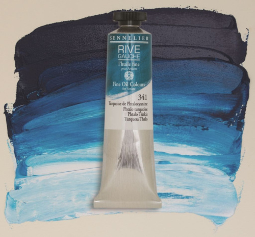 Масло Sennelier "Rive Gauche" 40 мл бирюзовый ФЦ