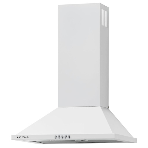 Купольная вытяжка KRONA BELLA 500 WHITE push button