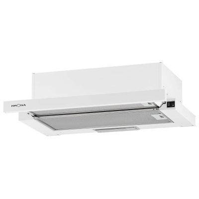 Телескопическая вытяжка KRONA KERRY 600 WHITE PB