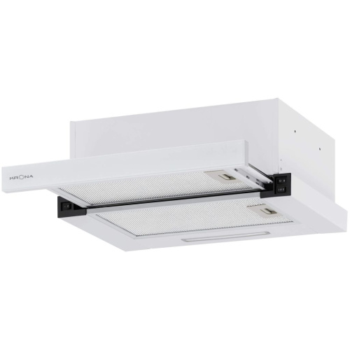 Телескопическая вытяжка KRONA KAMILLA F 450 white