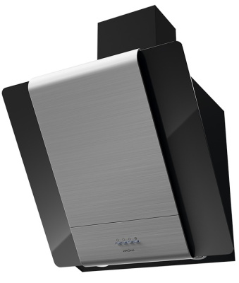 Наклонная вытяжка KRONA TALLI 600 inox/black glass 3P