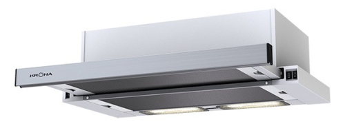 Телескопическая вытяжка KRONA KAMILLA 600 INOX (1 мотор)