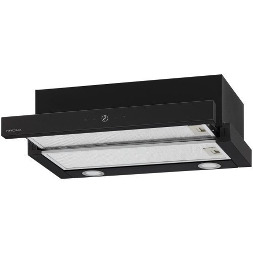 Телескопическая вытяжка KRONA KAMILLA T SENSOR 600 Black