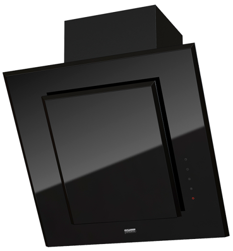 Наклонная вытяжка MERY 600 BLACK 3P-S
