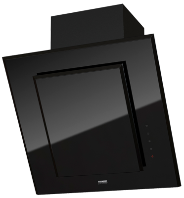 Наклонная вытяжка MERY 600 BLACK 3P-S