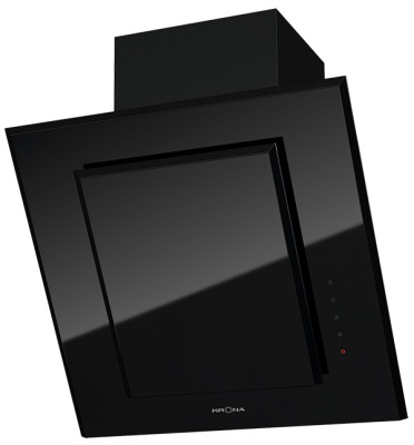 Наклонная вытяжка LILY 600 BLACK 3P-S