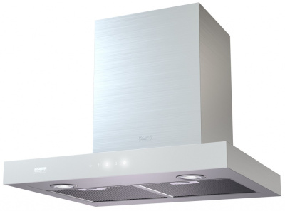 Т-образная вытяжка PAOLA 600 inox/white sensor