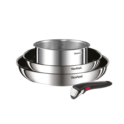 Набор посуды Tefal из нержавеющей стали Ingenio Cook Eat Tefal 4 предмета L881S404