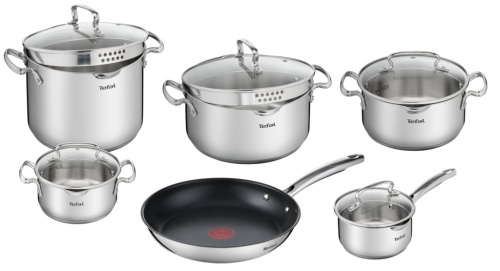 Набор посуды Tefal Duetto+ 11 предметов G732SB55