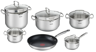 Набор посуды Tefal Duetto+ 11 предметов G732SB55