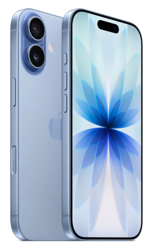 Смартфон Apple iPhone 17 256 ГБ MG6L4HN/A «Туманно-голубой» (nanoSIM+eSIM, без RuStore)