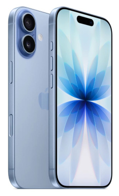 Смартфон Apple iPhone 17 256 ГБ MG6L4HN/A «Туманно-голубой» (nanoSIM+eSIM, без RuStore)