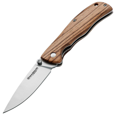 Складной нож Boker Magnum Backpacker, сталь 7Cr17, рукоять дерево,
