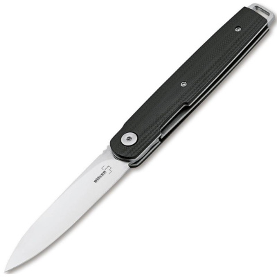 Складной нож Boker Plus LRF, сталь VG-10, рукоять G10