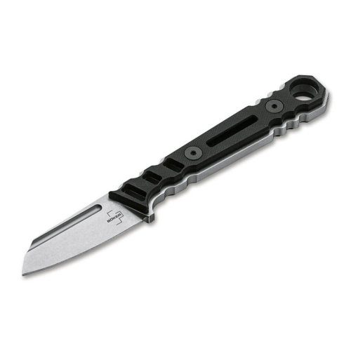 Шейный нож Boker Ylvi, сталь D2, рукоять G10