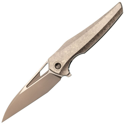 Складной нож TUOTOWN Magpie, сталь M390, рукоять Crystal Titanium