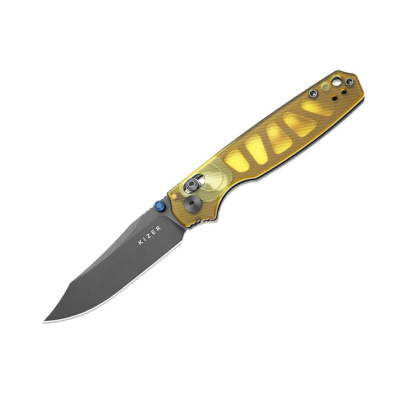 Складной нож Kizer Pokiman CC, сталь AEB-L, рукоять Ultem