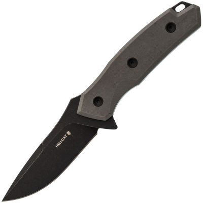 Туристический нож Mr.Blade Hellcat Covert, сталь AUS-8, рукоять G10, серый