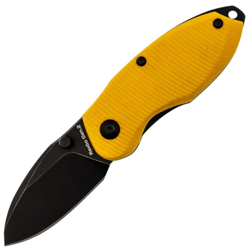 Складной нож Mr.Blade Rexbo Gen.2 blackwash сталь D2, рукоять Yellow