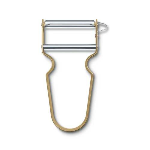 Овощечистка Victorinox REX Peeler, нержавеющая сталь, рукоять алюминий, золотистая
