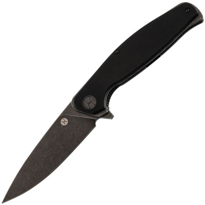 Складной нож Honor Ajax, сталь VG-10 с покрытием Black Stonewash, рукоять G10, черный