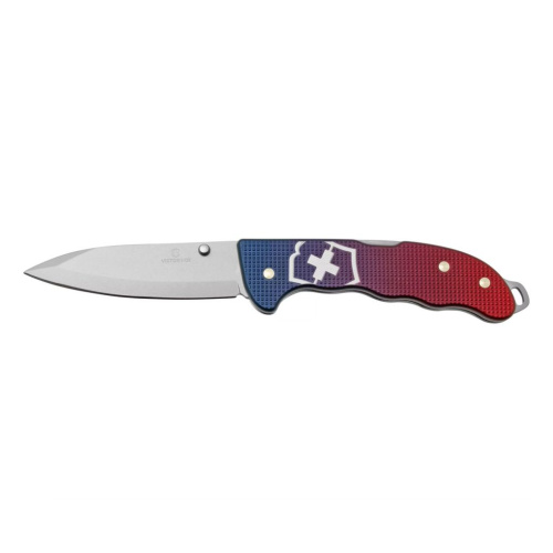 Складной нож Victorinox Evoke Alox, сталь 1.4116, рукоять алюминий, сине-красный