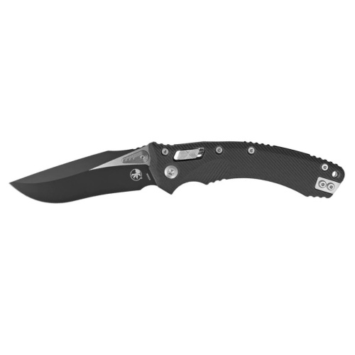 Складной нож Microtech Amphibian, сталь М390 с покрытием, рукоять G10, черный