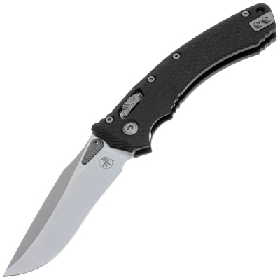 Складной нож Microtech Amphibian 137RL-10FLGTBK, сталь M390MK, рукоять G10