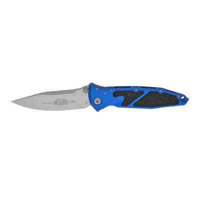 Складной нож Microtech Socom Elite 160-10BL, сталь M390, рукоять алюминий, синий