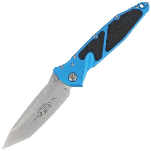 Складной нож Microtech Socom Elite Tanto 161-10BL, сталь M390, рукоять алюминий, синий